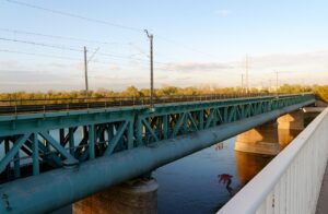 bridge, person, boy, drop, drowning, suicide, desperately, architecture, building, concrete, metal, pier, sunlit, composition, water, sky, nature
